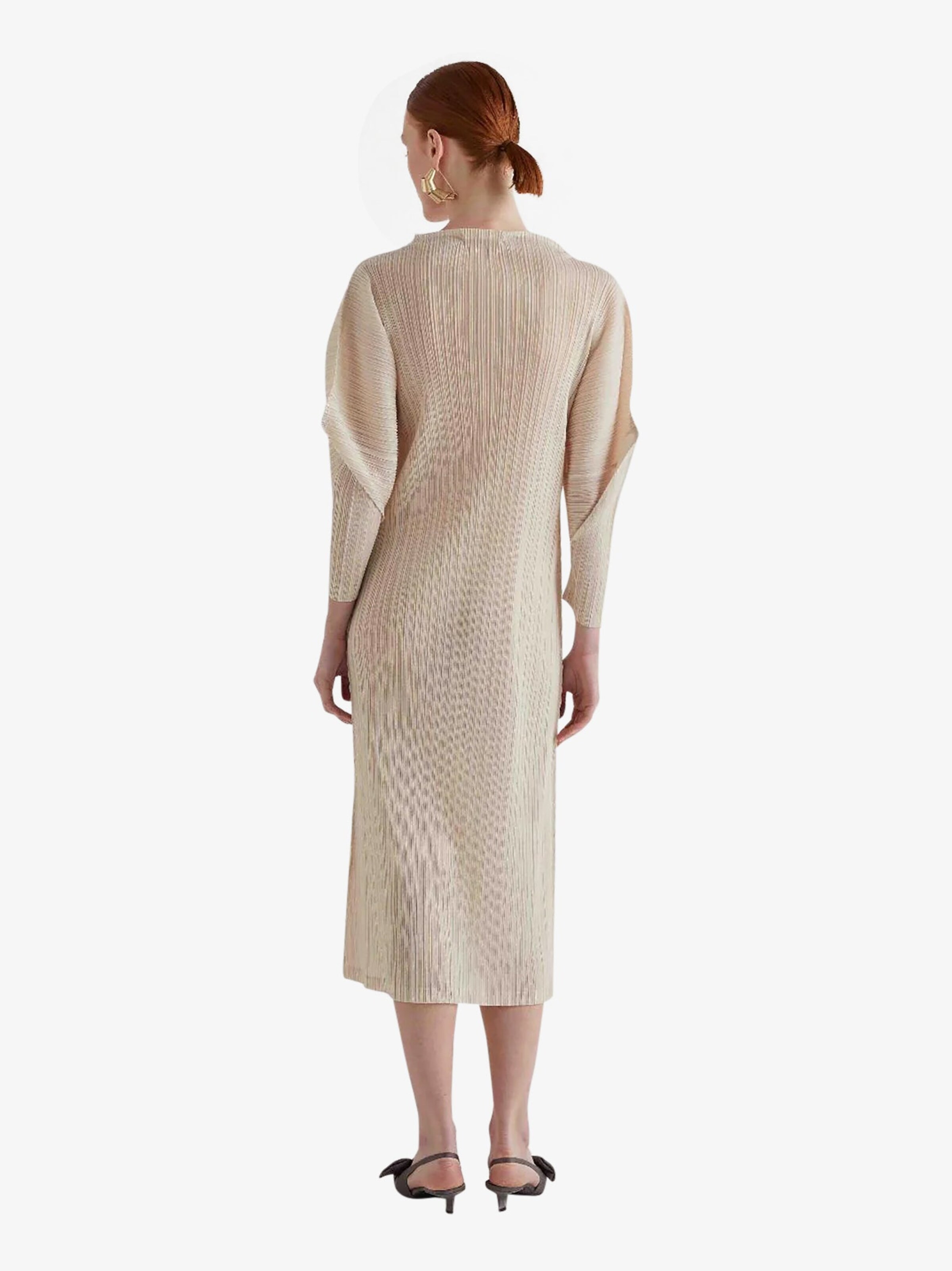 Meimeij - Vestido de verão em bege