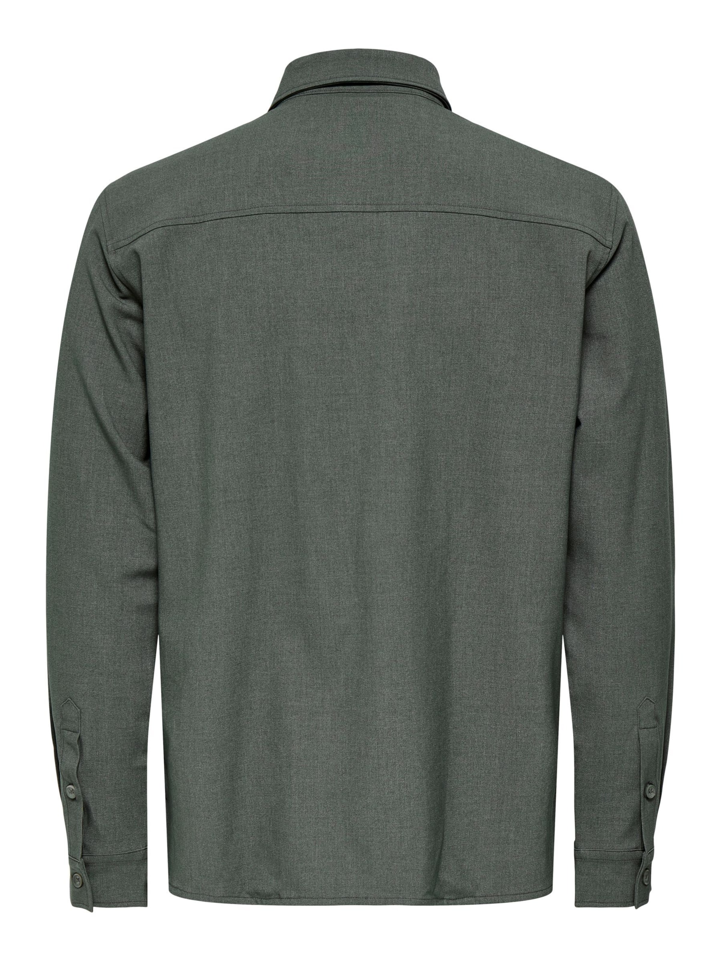 Regular fit Camicia business di Only & Sons in grigio