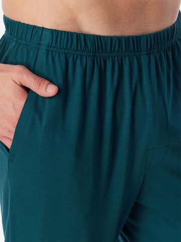 Pyjama long ' Modern Bonded ' SCHIESSER en vert