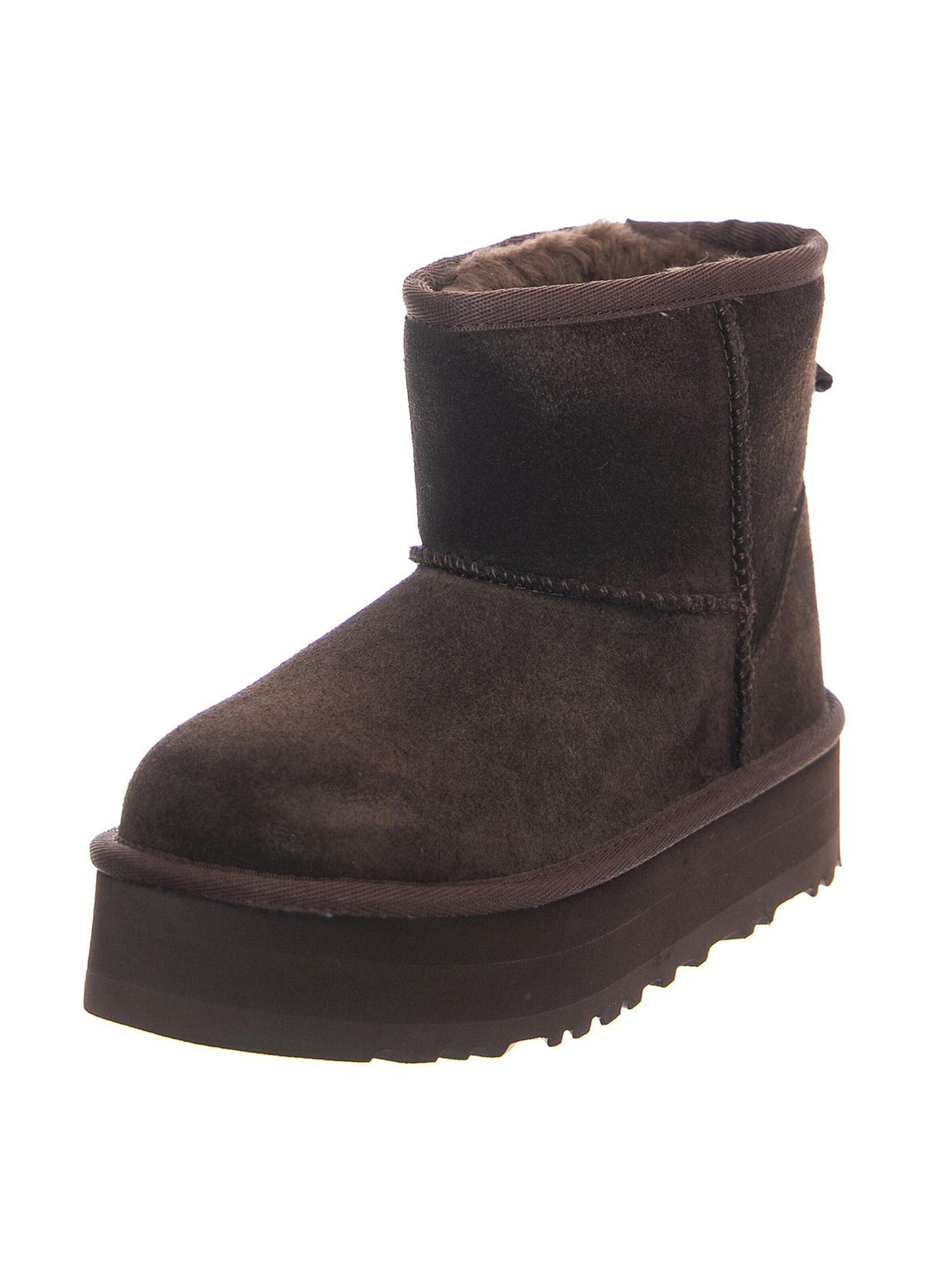 Bottes 'Mount Hope' UGG en marron : devant