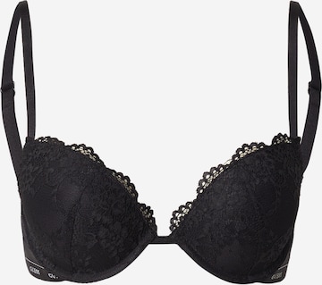 GUESS Push-up Rintaliivi 'JANE' värissä musta: etupuoli