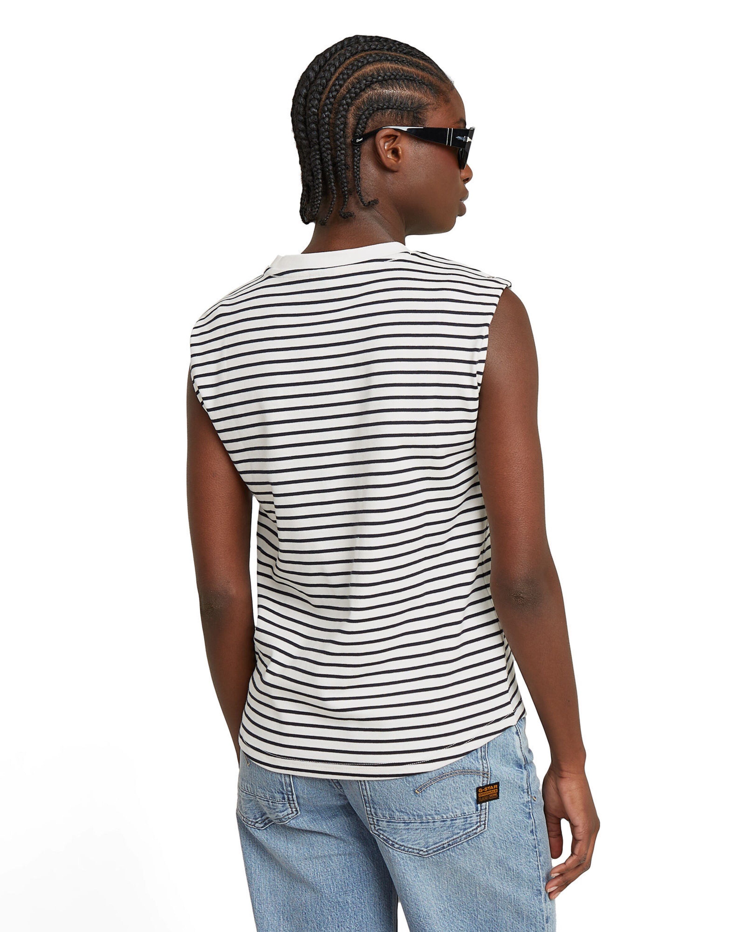 G-STAR Top 'Boxy' in White