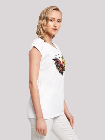 T-shirt 'Schmetterling' F4NT4STIC en blanc