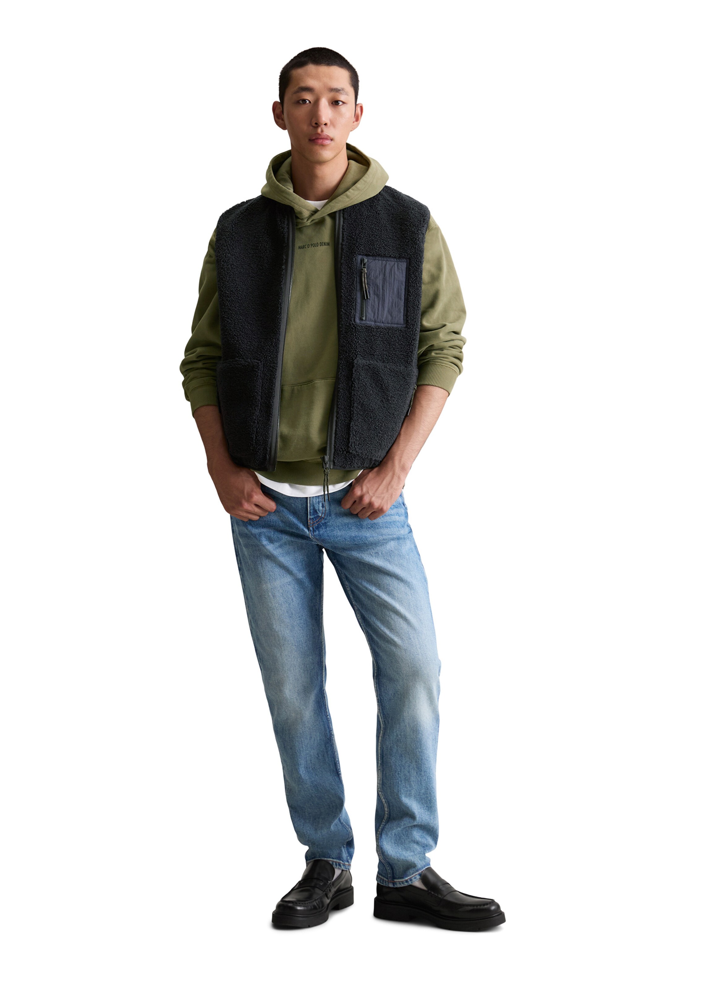 Gilet Marc O'Polo DENIM en bleu