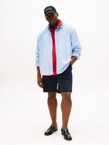 Tommy Hilfiger Big & Tall Средняя посадка Рубашка 'HERITAGE' в Синий