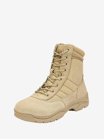 NORTIV 8 Boots in Beige: front