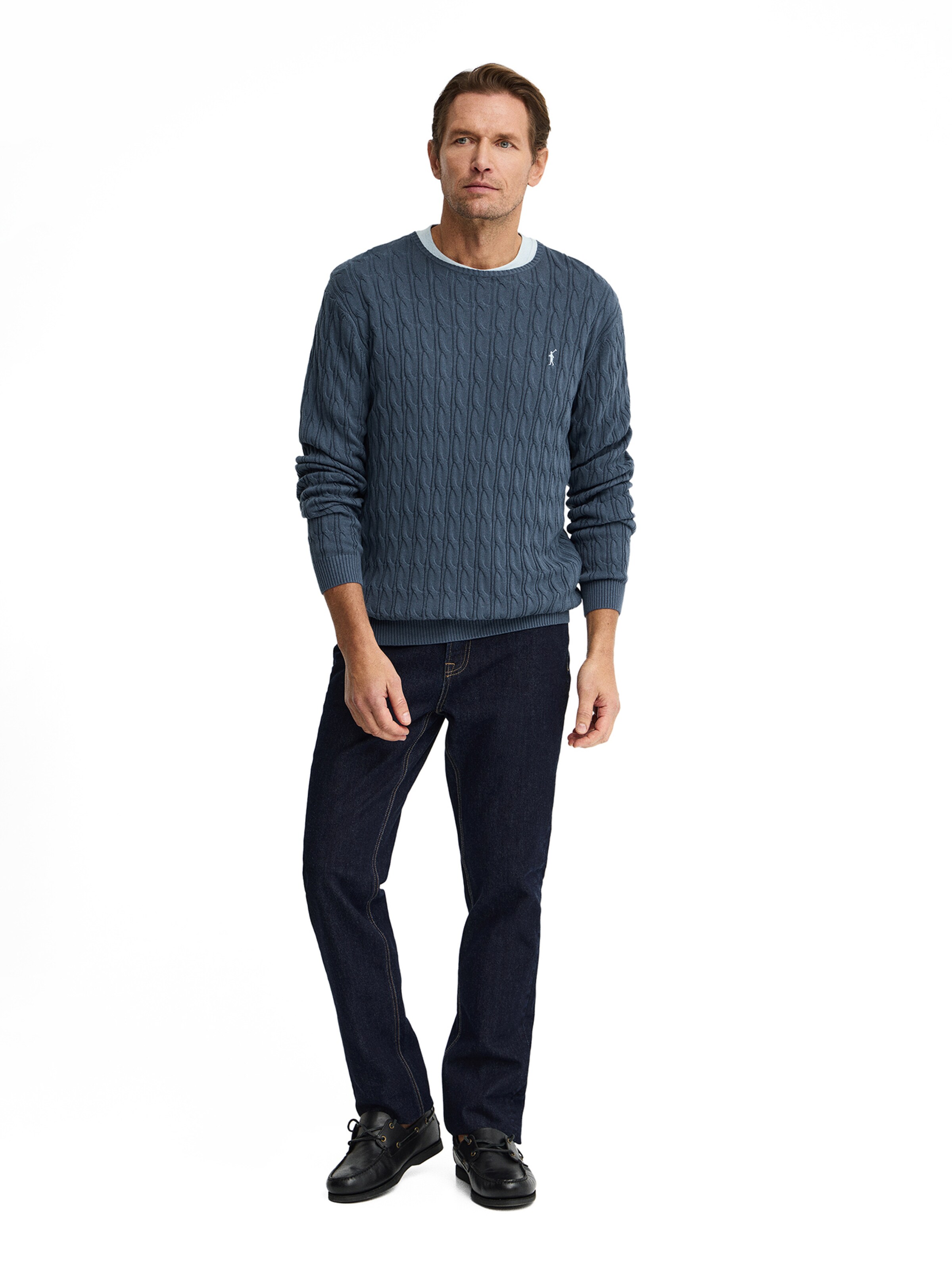 Polo Club Pullover 'Rigby Go' in Blau