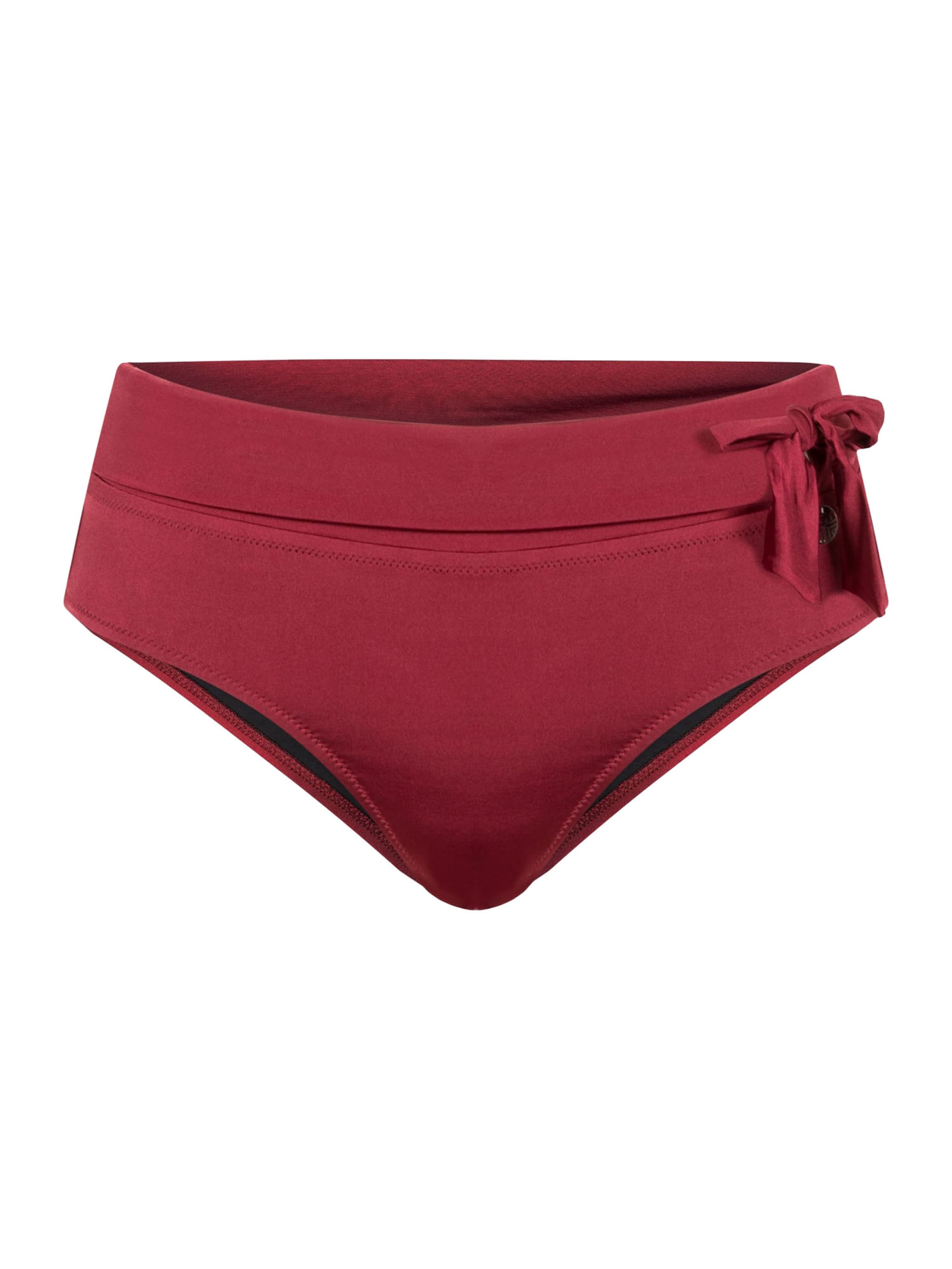 FÉRAUD PARIS Bikini-Hose ' Basic ' in Rot: Vorderseite