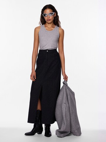 PIECES Top 'PCANIBI' in Grey
