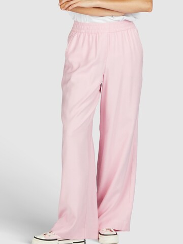MARC AUREL Loose fit Pants in Pink: front