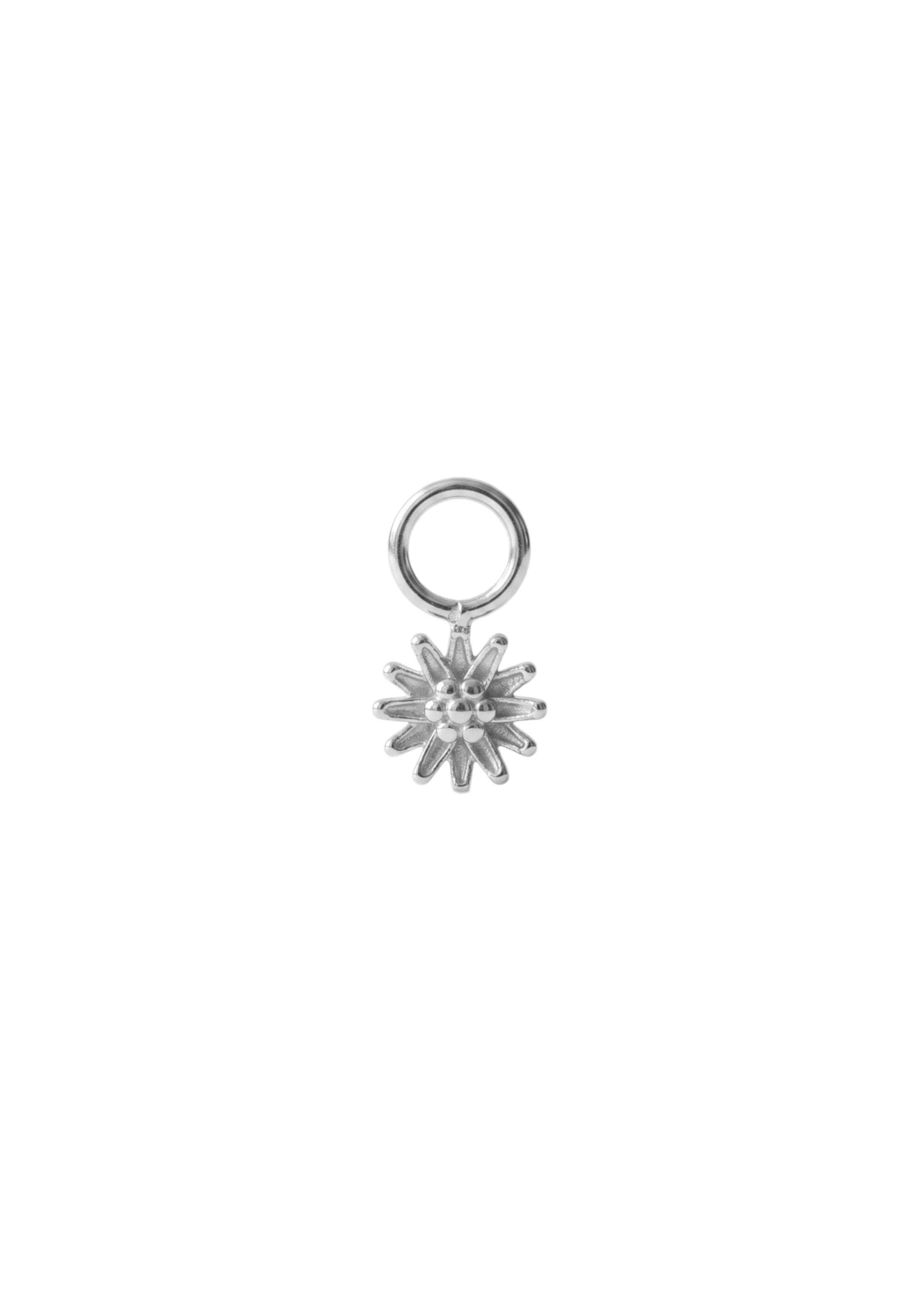 PURELEI - Colgante 'Peony' en plata: frente