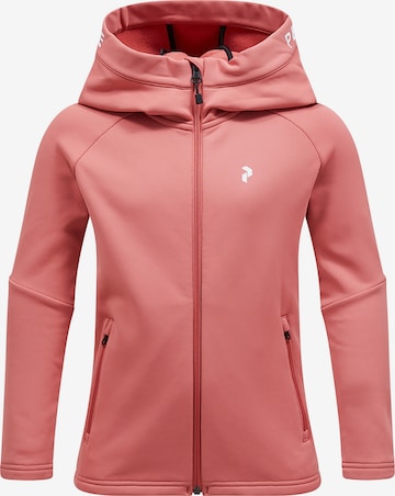 PEAK PERFORMANCE Outdoorjas in Roze: voorkant