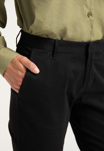 Coupe slim Pantalon DreiMaster Klassik en noir