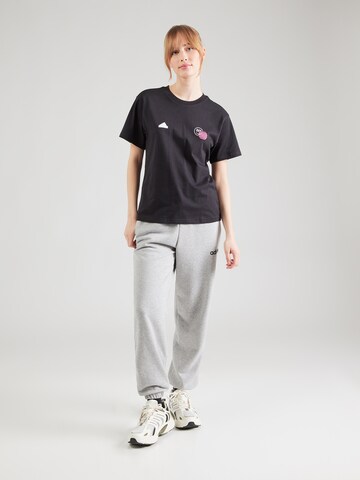 Tricou funcțional 'TIRO' de la ADIDAS SPORTSWEAR pe negru