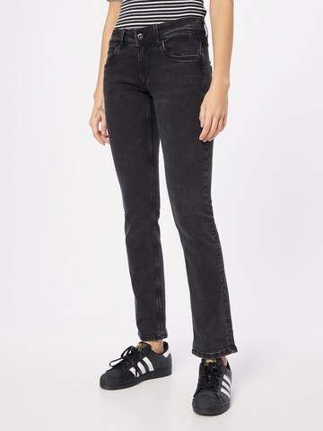 Coupe slim Jean 'SATURN' Pepe Jeans en noir : devant