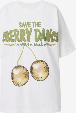 Studio Untold Oversized Shirt in White: front