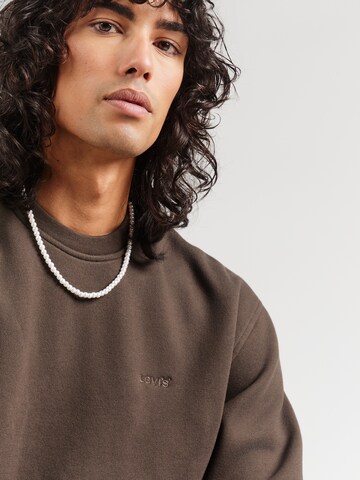 LEVI'S ® Sweatshirt in Brown