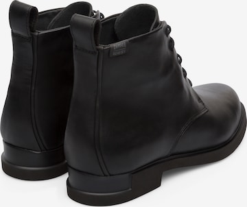 CAMPER Lace-Up Ankle Boots ' Iman ' in Black