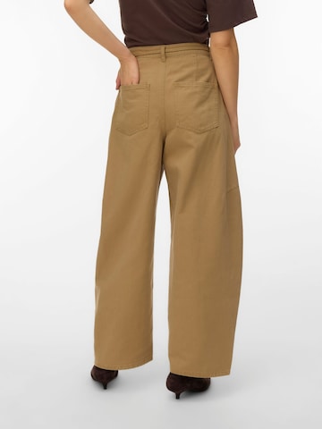 VERO MODA Wide Leg Jeans '10343028' i beige