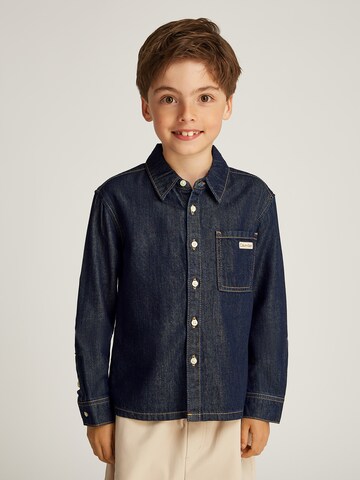 Calvin Klein Jeans Between-season jacket in Blue: front