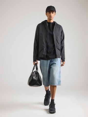 KnowledgeCotton Apparel Between-season jacket in Black