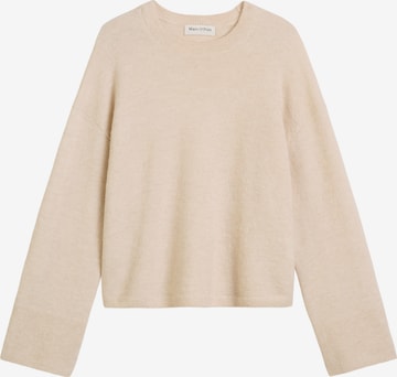 Pull-over Marc O'Polo en beige : devant