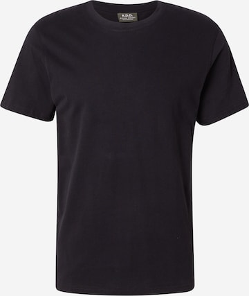 R.D.D. ROYAL DENIM DIVISION T-Shirt in Schwarz: Vorderseite