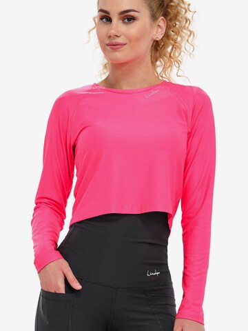 rožinė Winshape Sportiniai marškinėliai 'AET116': priekis