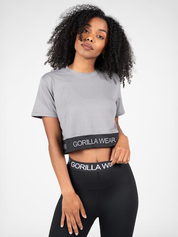 T-shirt Gorilla Wear en noir : devant