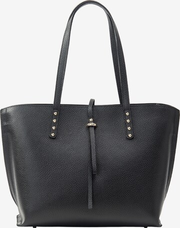 faina Shopper in Black: front