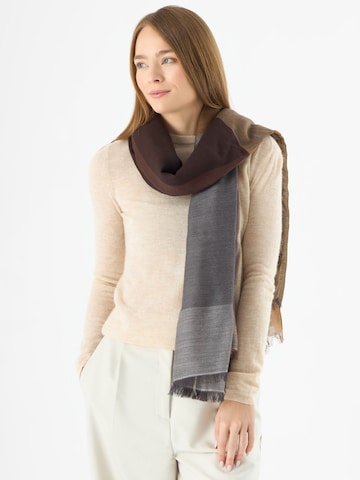 Écharpe CODELLO en marron : devant