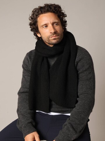Écharpe 'LEDGES' Deeluxe en noir : devant