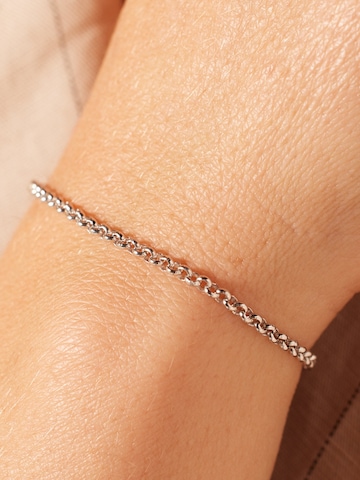 Lucardi Armband in Silber: Vorderseite