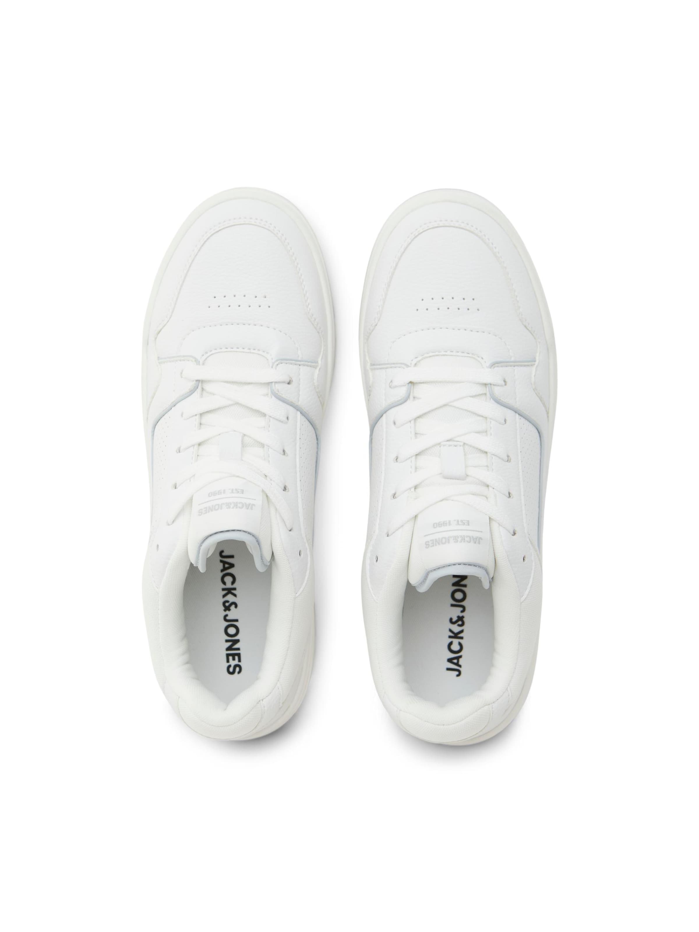 JACK & JONES - Zapatillas deportivas bajas 'London' en blanco