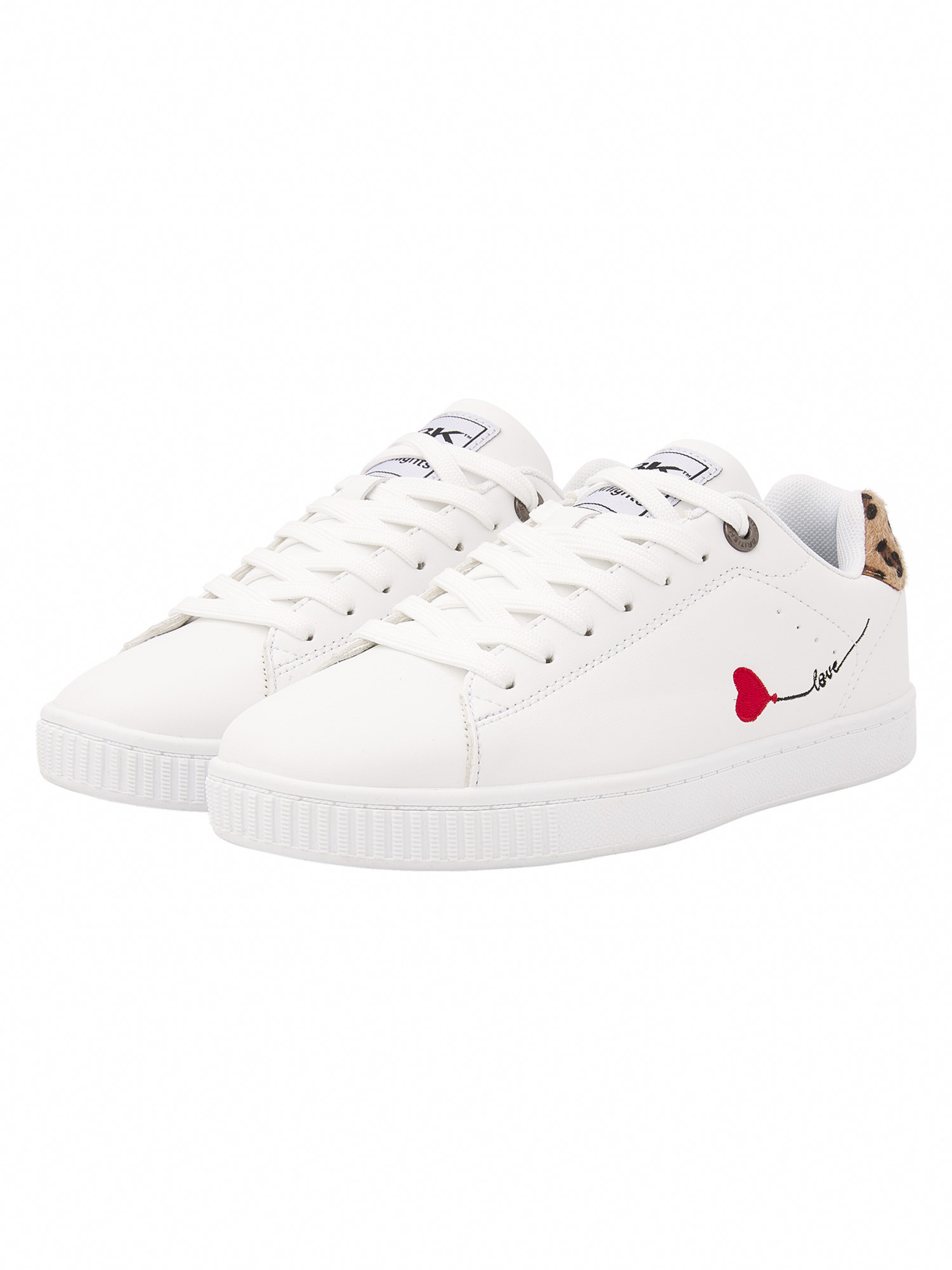 BRITISH KNIGHTS Sneaker low 'MIST' i hvid: forside