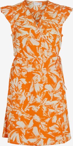 VILA Φόρεμα 'HARIA GUMA' σε πορτοκαλί: μπροστά