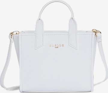 Borsa a mano 'GAACW03061' di Gaelle Paris in bianco: frontale