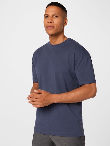 DRYKORN Regular fit T-shirt 'Thilo' i blå: framsida