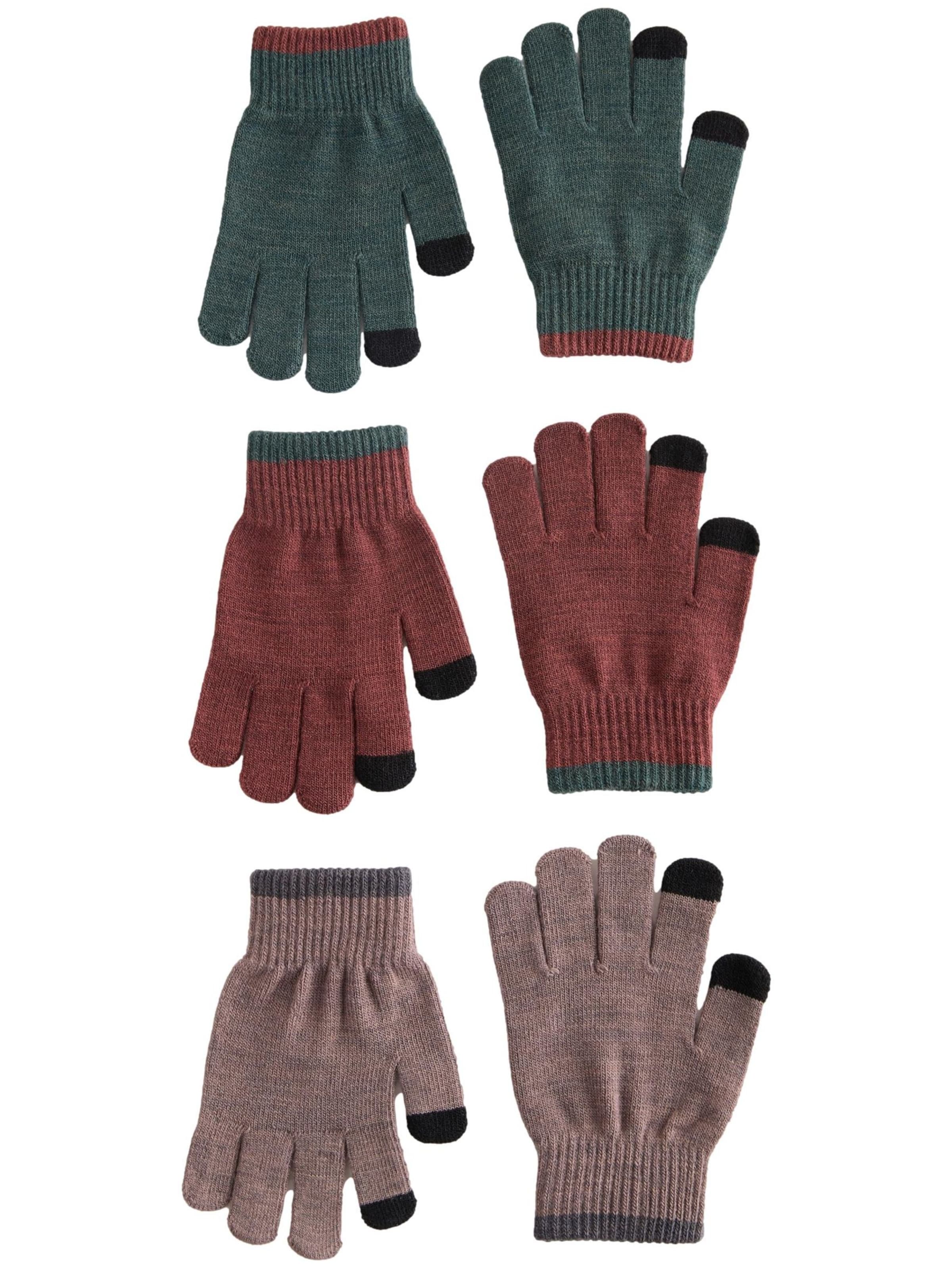 Mănuși de la Next pe maro: față