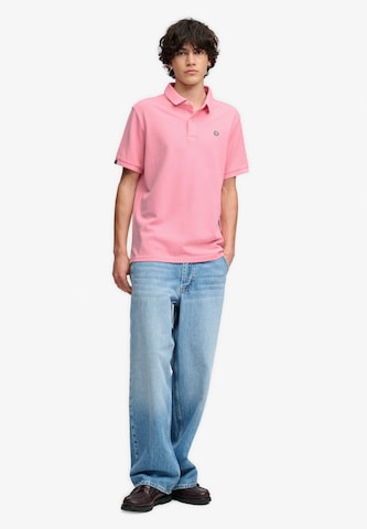 Superdry & Co Shirt 'Vintage Destroy' in Pink