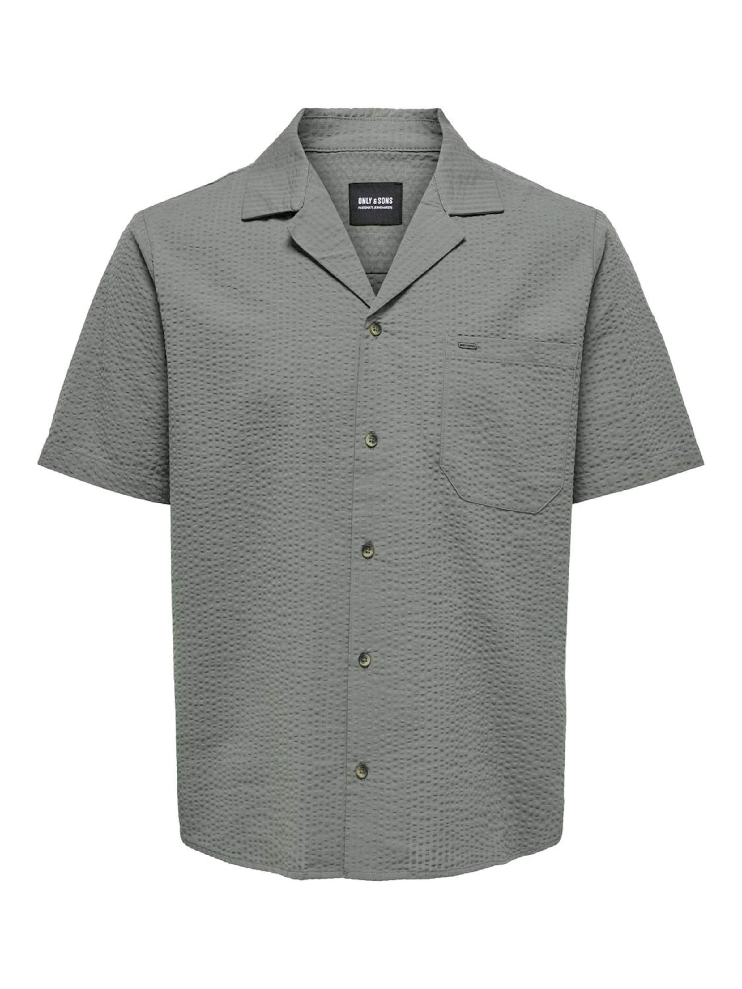 Only & Sons Риза 'ONSEye' в тъмносиво, Преглед на продукта