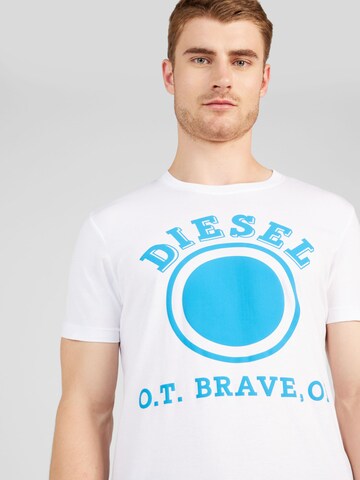 T-Shirt 'DIEGOR' DIESEL en blanc