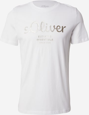 s.Oliver T-Shirt in Weiß: Vorderseite