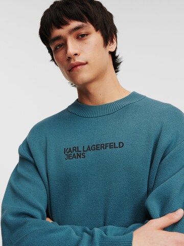 KARL LAGERFELD JEANS - Sudadera en azul