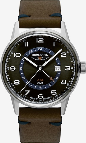 Iron Annie Analog Watch 'G38' in Brown: front