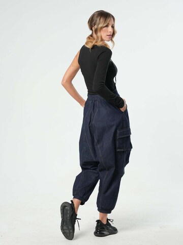 Loosefit Salopette en jean Metamorphoza en bleu