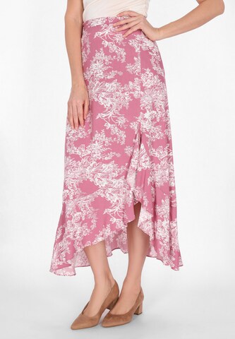 Usha Skirt in Pink: front