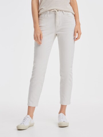 OPUS Slimfit Jeans 'Louis' in Wit: voorkant