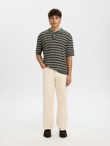 Regular Jean SELECTED en beige