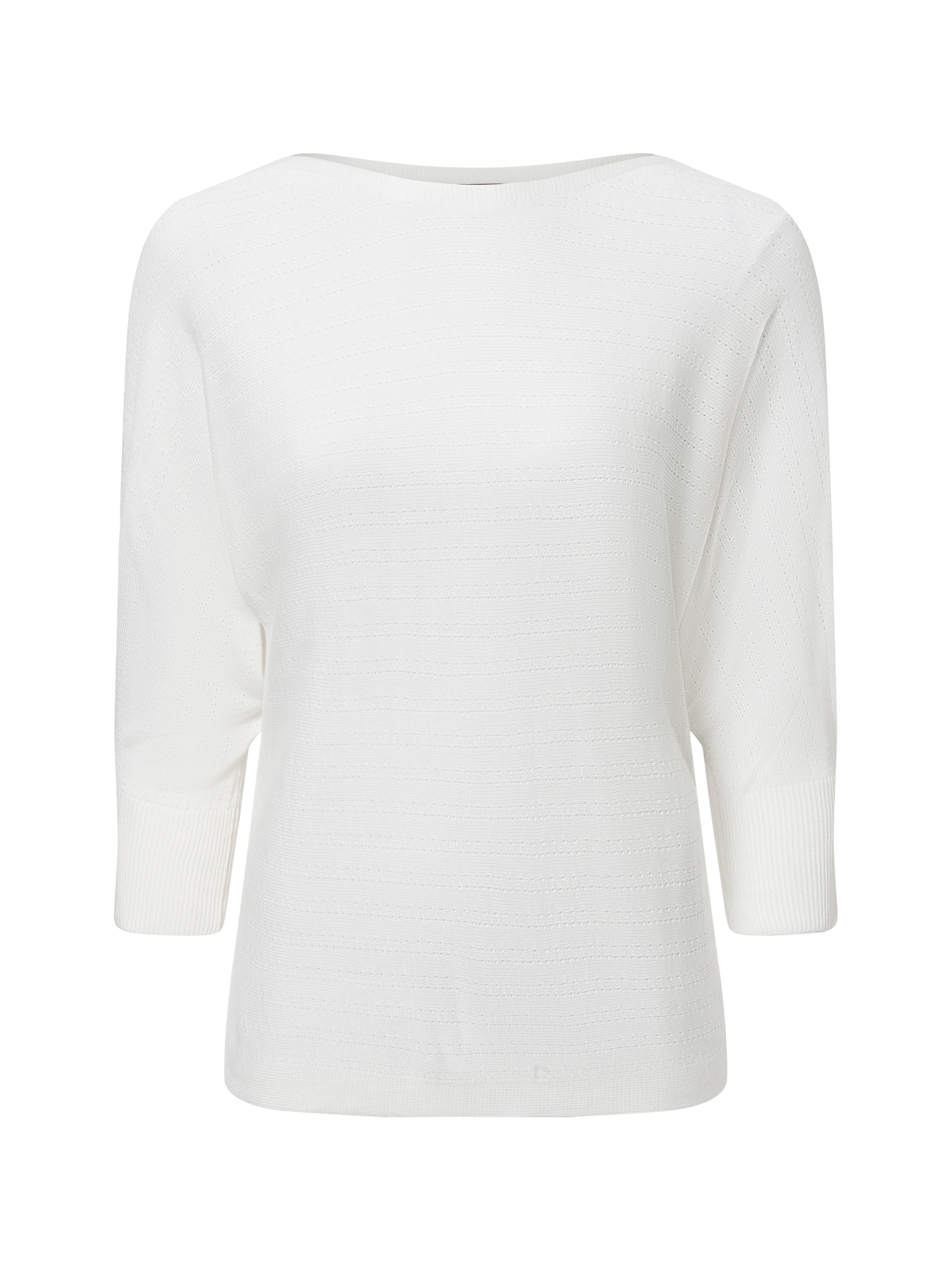 Franco Callegari Trui in Wit: voorkant